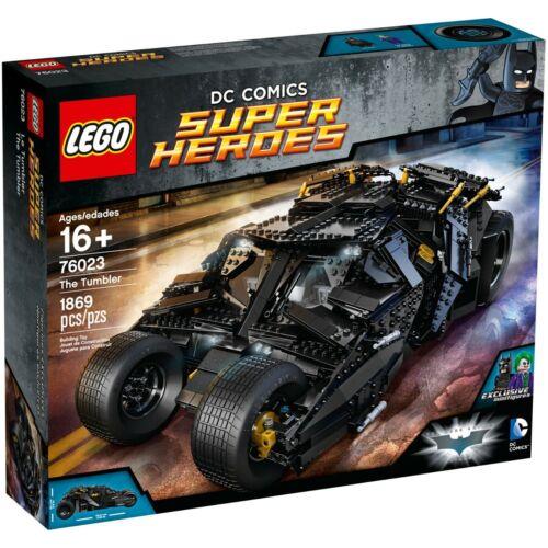 Lego 76023 The Tumbler For Batman -new Retired Nisb Undamaged