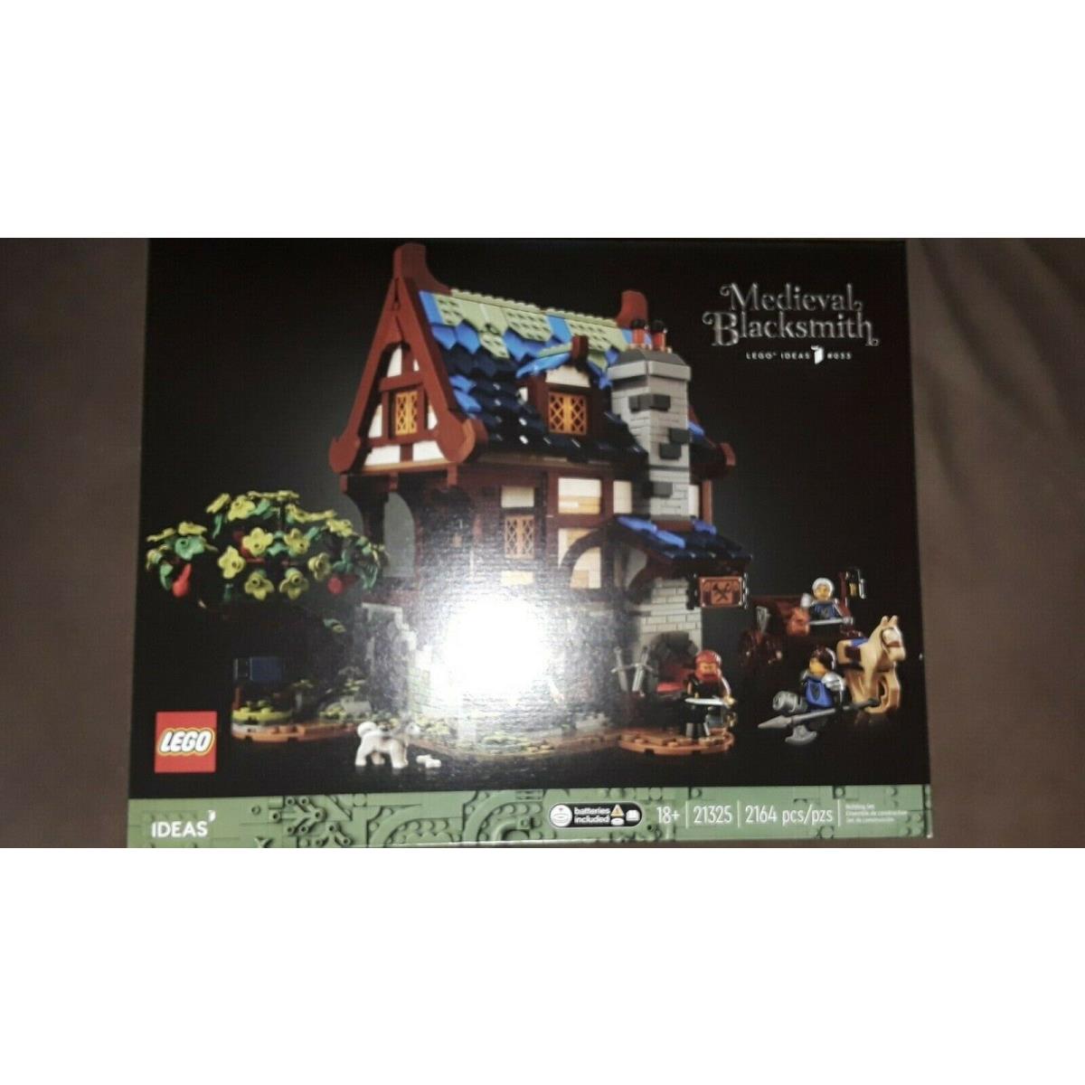Lego Ideas 21325 Medieval Blacksmith Shop Forge Steel Authentic/ Sealed/ Fast SH