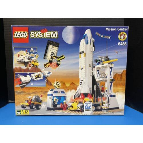 Lego Space Port 6456 Mission Control Box Retired 1999 Box Wear