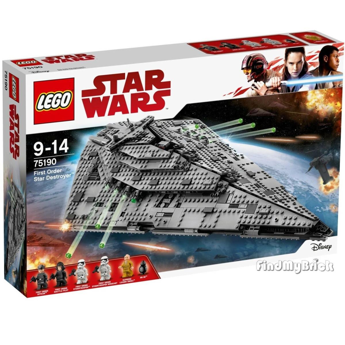 Lego Star Wars 75190 First Order Star Destroyer