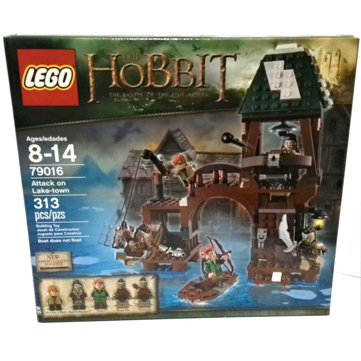 Lego The Hobbit The Battle OF The Five Armies: 79016 Attack ON Lake-town Retired Misb