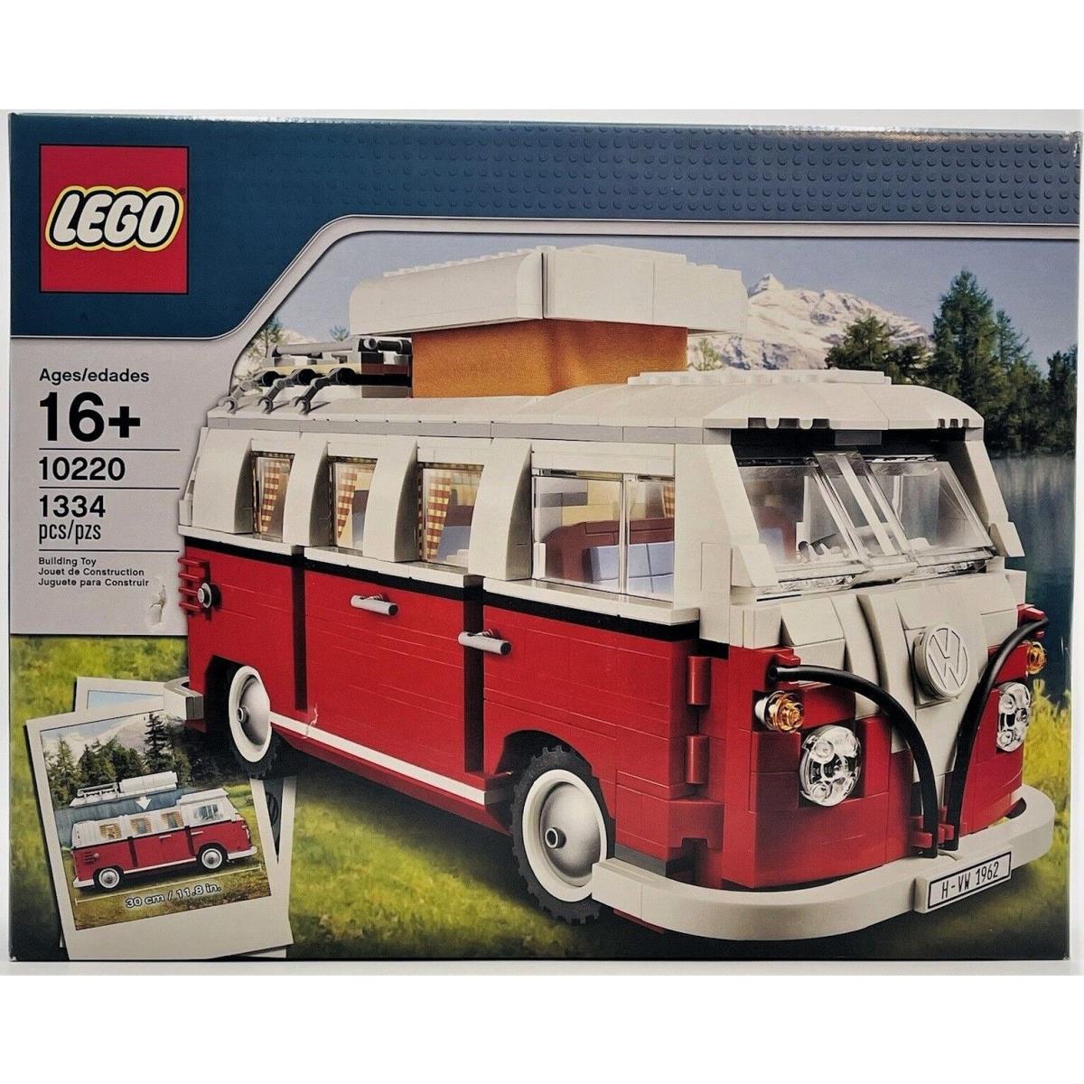 Lego 10220 Volkswagen T1 Camper Van Officially Licenced BY Volkswagen
