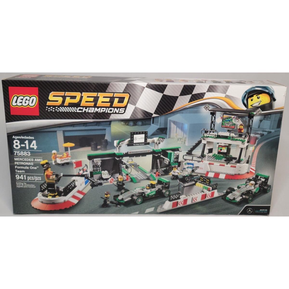 Lego 75883 Mercedes Amg Petronas Formula One Team Speed Champions