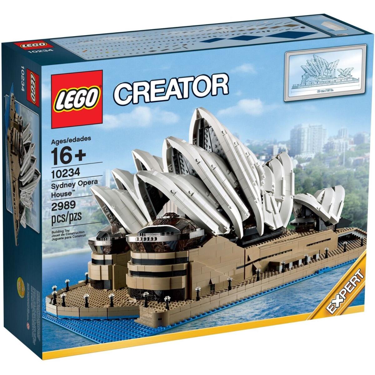 Lego Creator 10234 Sydney Opera House Retired Building Set