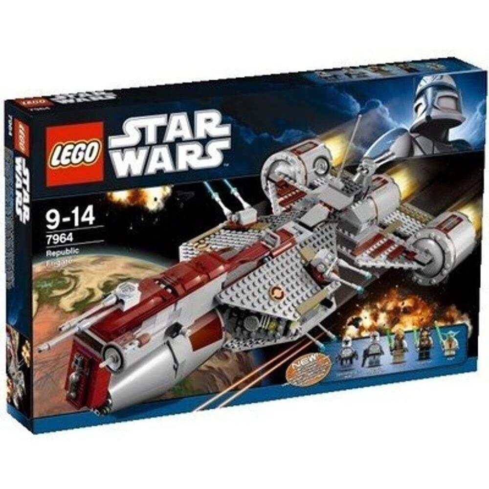 Lego Star Wars Republic Frigate 7964 Retired Hard to Find Building Set