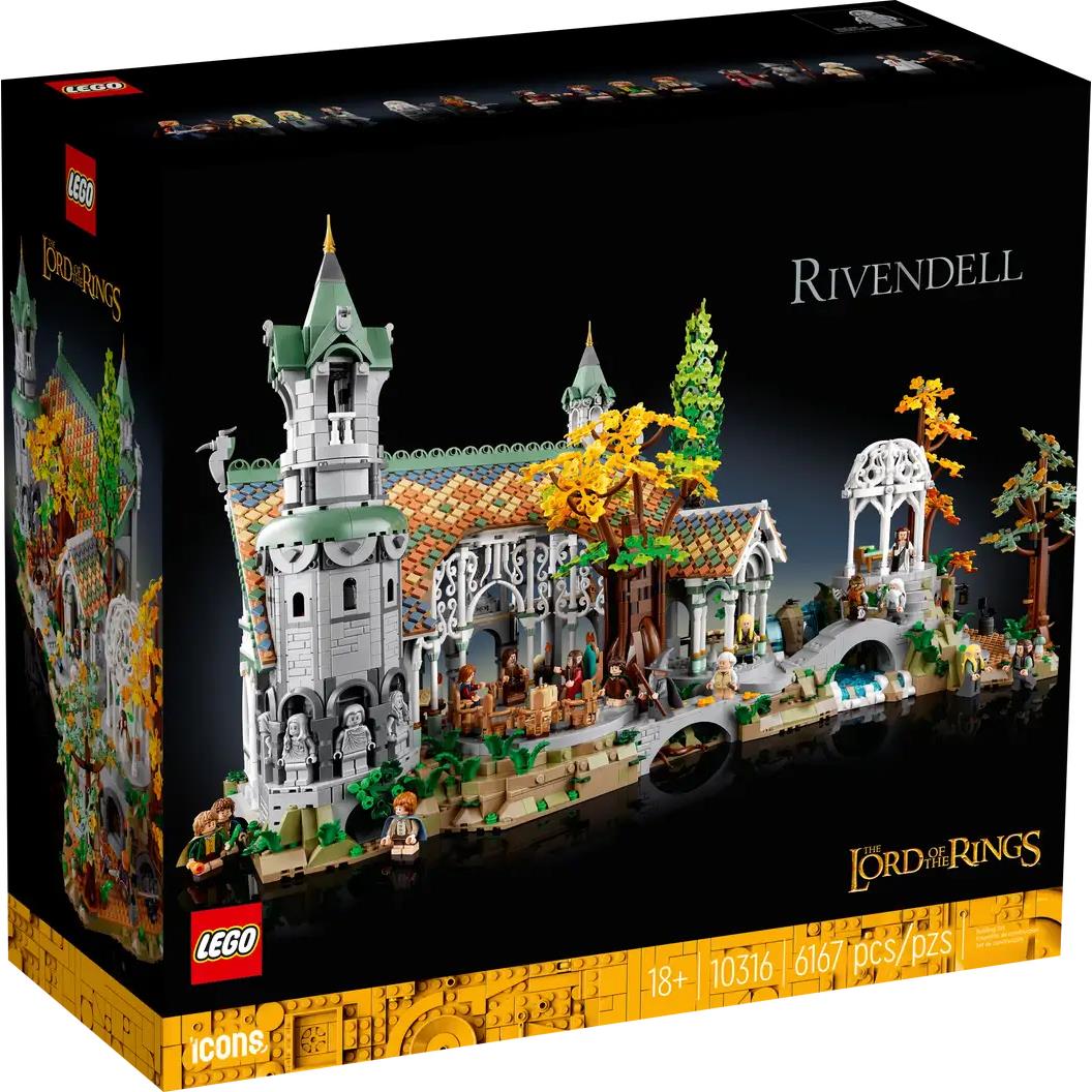 Lego 10316 Lord of The Rings Rivendell IN Hand Ships Today