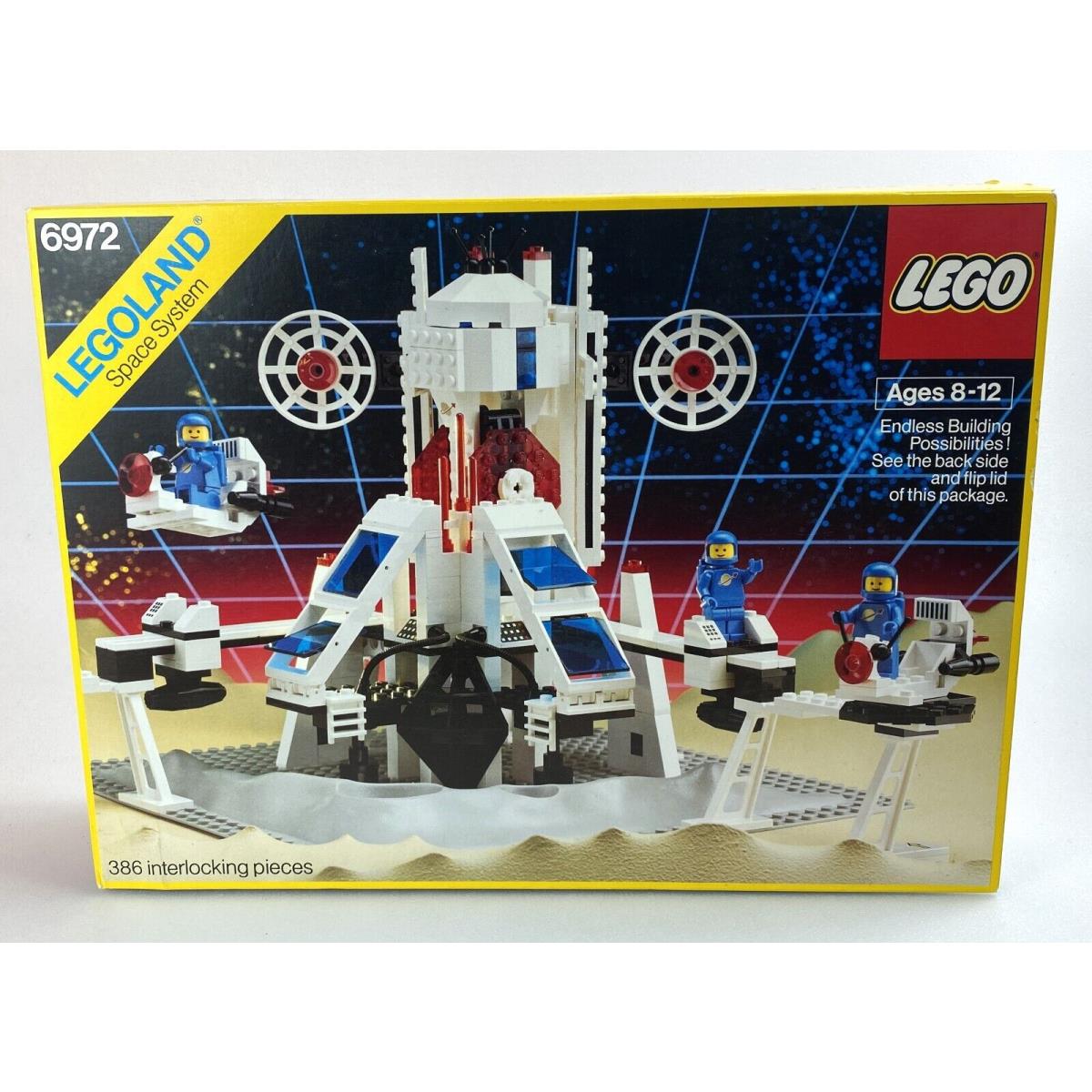 Polaris 1 Space Lab 6972 Lego Legoland Set 1987 Vintage 80s