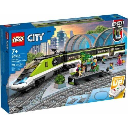 Lego City : 60337 Express Passenger Train Building Toy Misb