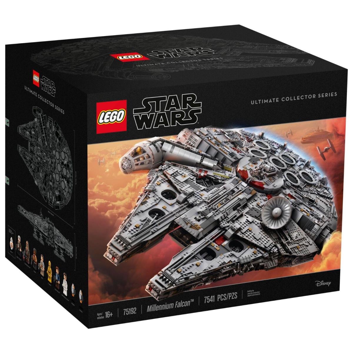 Lego 75192 Star Wars Millennium Falcon Box 2314 Pcs