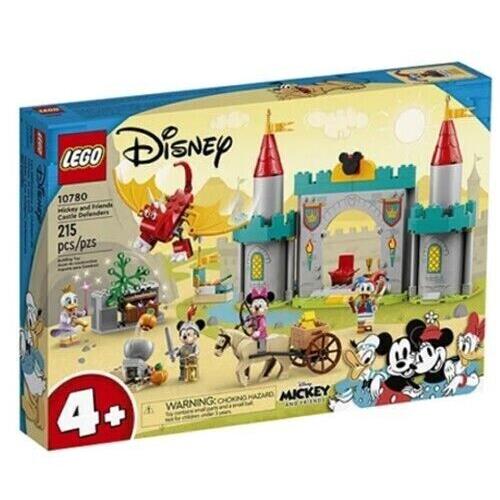 Lego Disney 10780 Mickey Friends Castle Defenders W/ Mini Figures Misb IN Hand