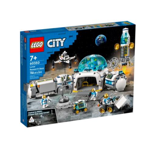 Lego City 60350 Lunar Research Base Inspired BY Nasa`s Artemis Base Camp Misb