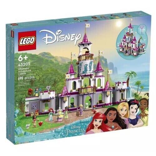 Lego Disney Princess 43205 Ultimate Adventure Castle W/ Mini Figures Misb