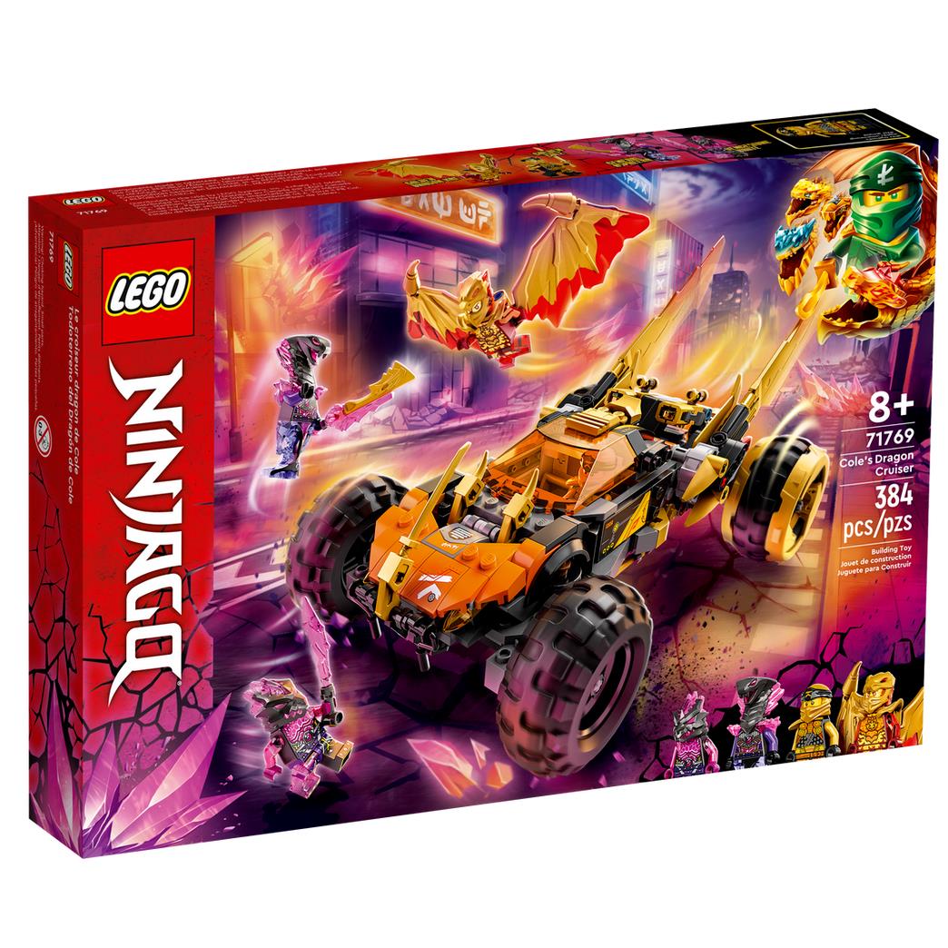 Lego Ninjago Cole s Dragon Cruiser 71769 Building Set 384 Pieces