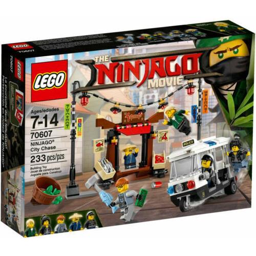Retired Official Lego Ninjago Movie: City Chase - Set 70607