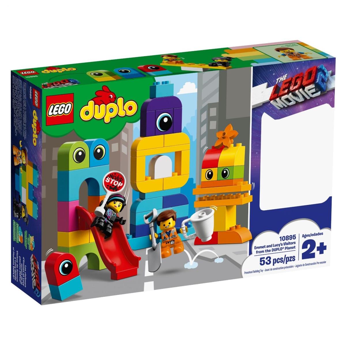 Lego 10895 Duplo Visitors From The Duplo Planet Retired Box