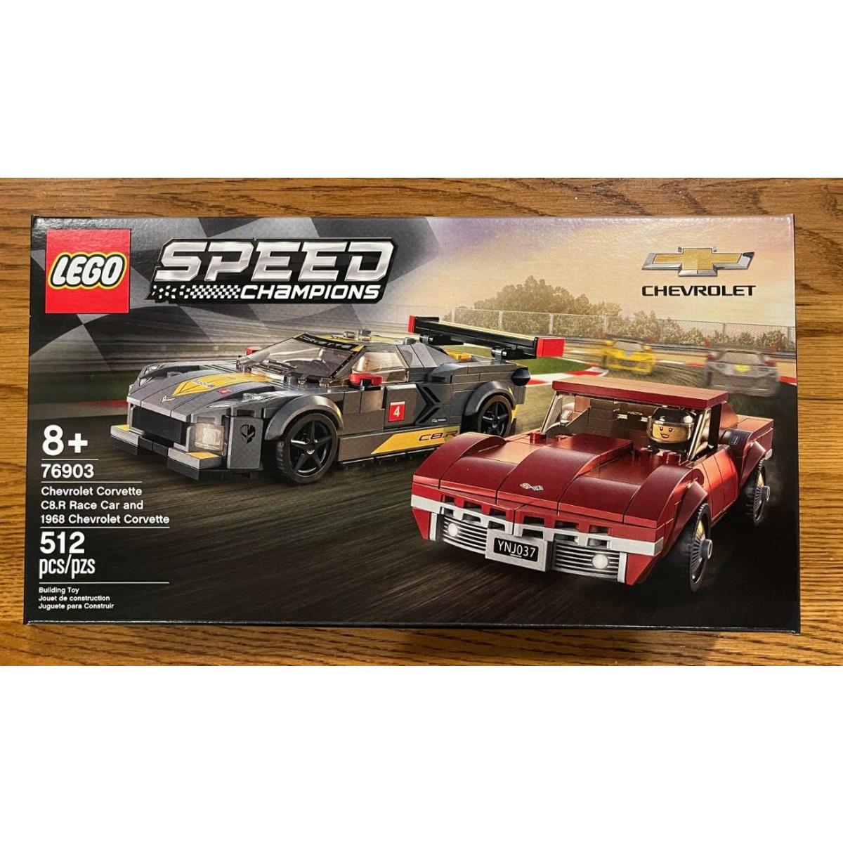 Lego Speed Champions Chevrolet Corvette C8 1968 Corvette Set 76903