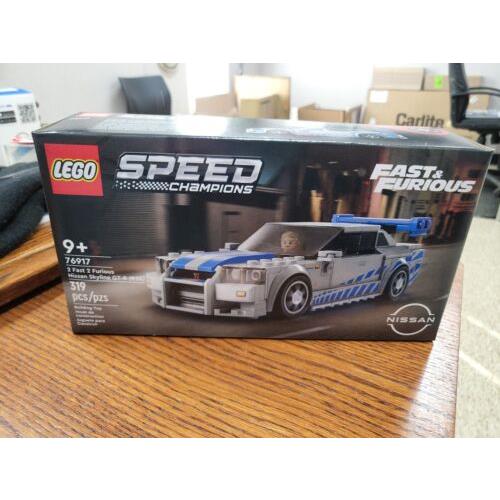 Lego Speed Champions 76917 2 Fast 2 Furious Nissan Skyline Gt-r R34
