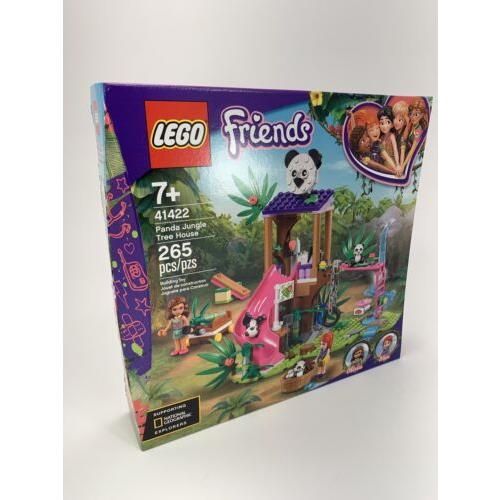 Lego Friends 41422 Panda Jungle Tree House Set Features a Slide and 3 Panda Toys