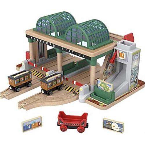 Thomas Friends Wooden Railway Knapford Station Passenger Pickup Playset