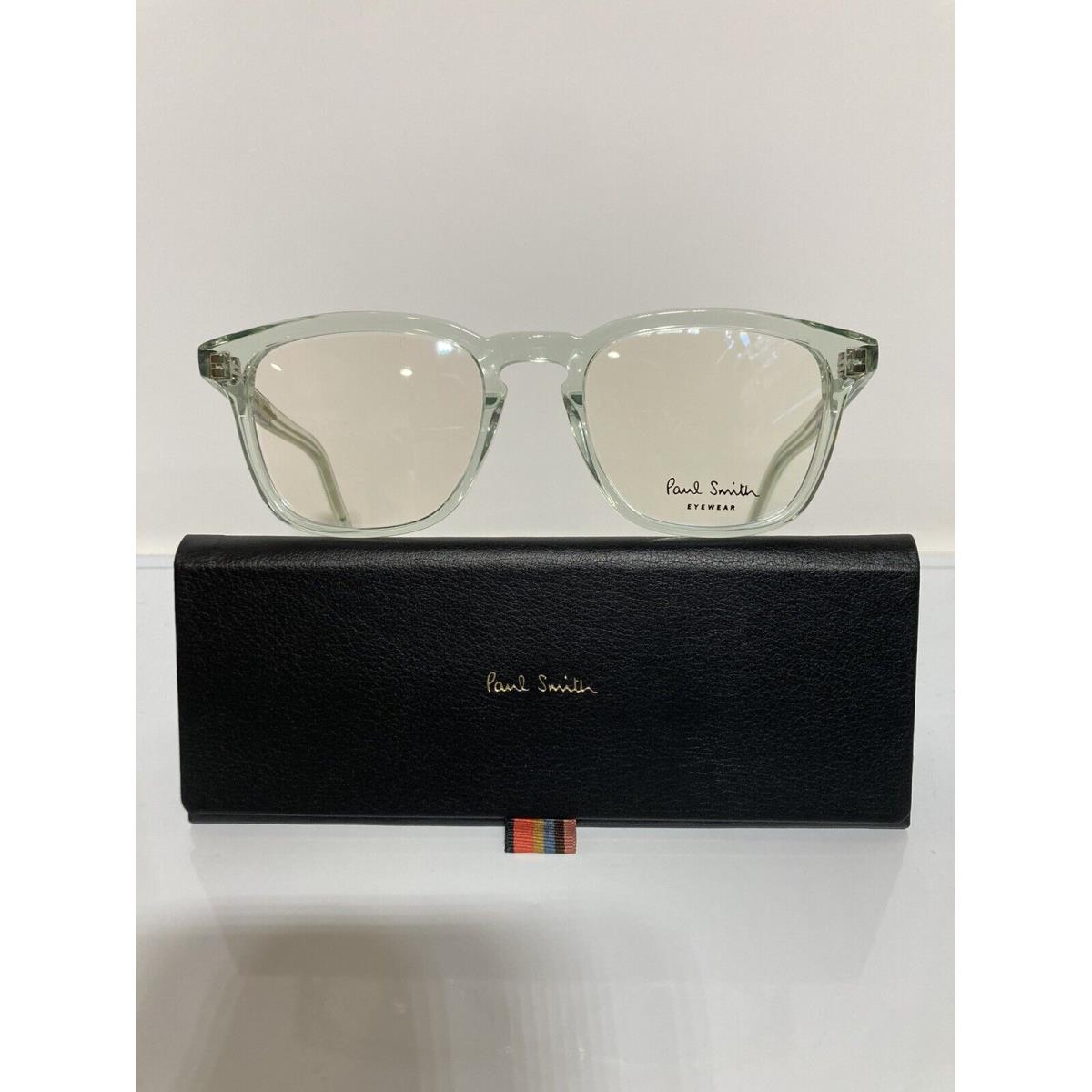 Paul Smith Anderson V2 Pistachio Clear Plastic Eyeglasses 53mm