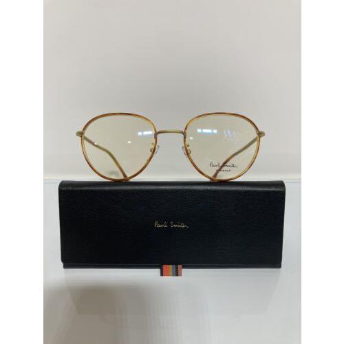 Paul Smith Albon v2 Yellow Gold Black Metal Eyeglasses 53mm