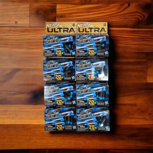 Nerf Ultra Sonic Screamers Darts - 8 Boxes of 20 Darts Each 160 Darts Total