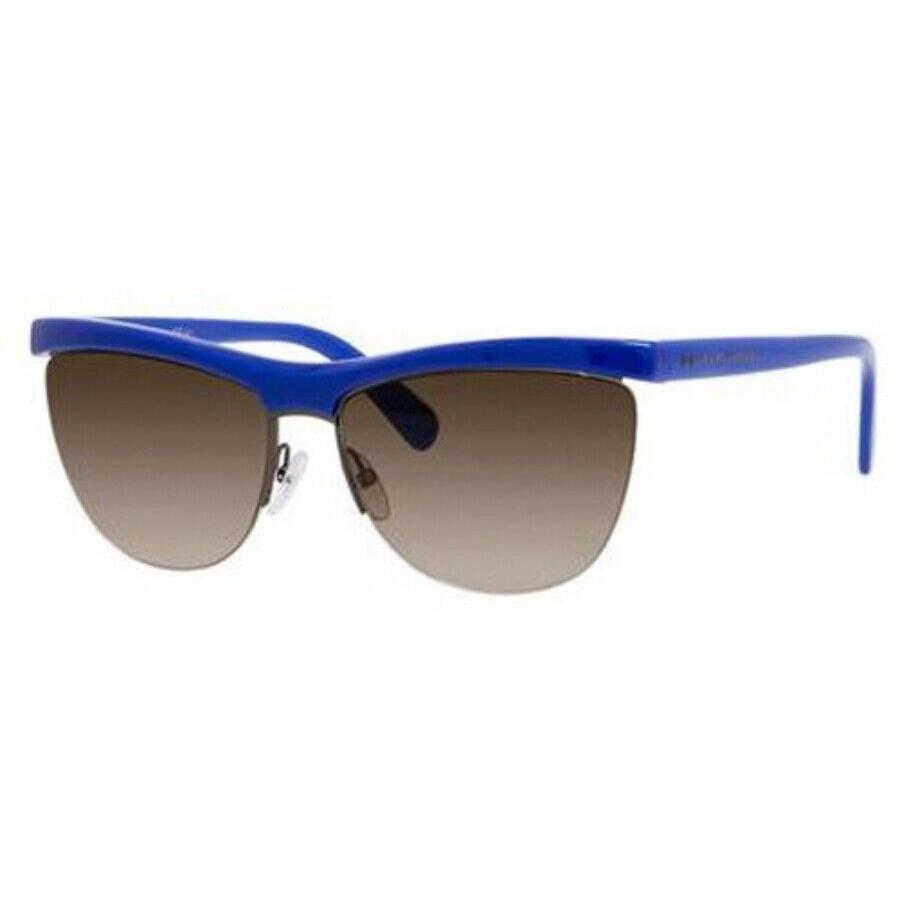 Marc Jacobs Sunglasses Men MJ 533/S 80 Jha Blue Semi Rimless 61-16-145 Aviator