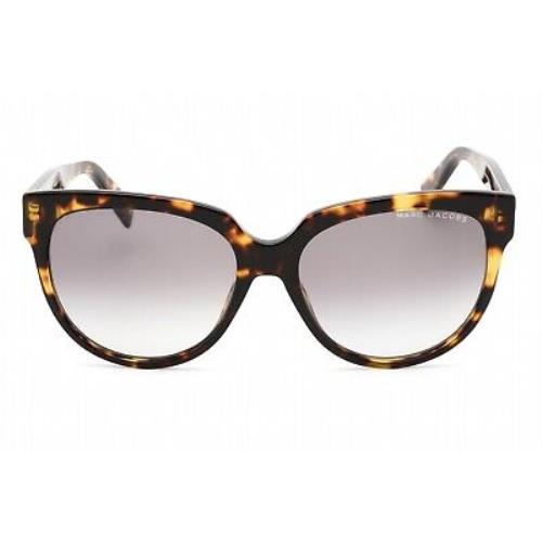 Marc Jacobs sunglasses MARC - Havana Frame, Gray Lens