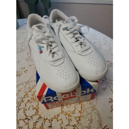 Vintage Women`s Reebok Free Style Sneaker Tennis Aerobic Shoes Size 8