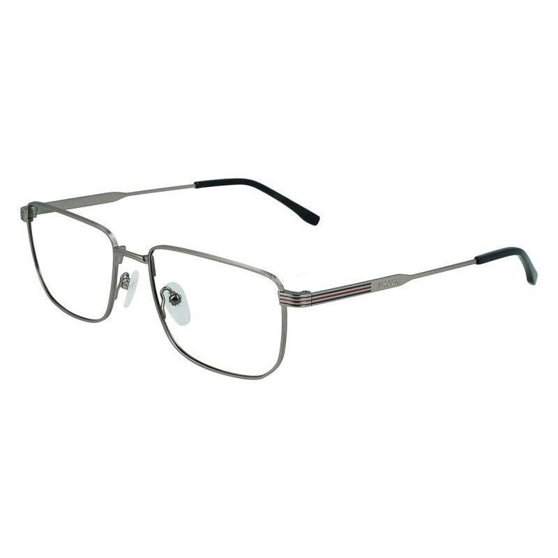Lacoste L2277 022 55mm Silver Men`s Ophthalmic Eyeglasses Frame - Frame: Silver
