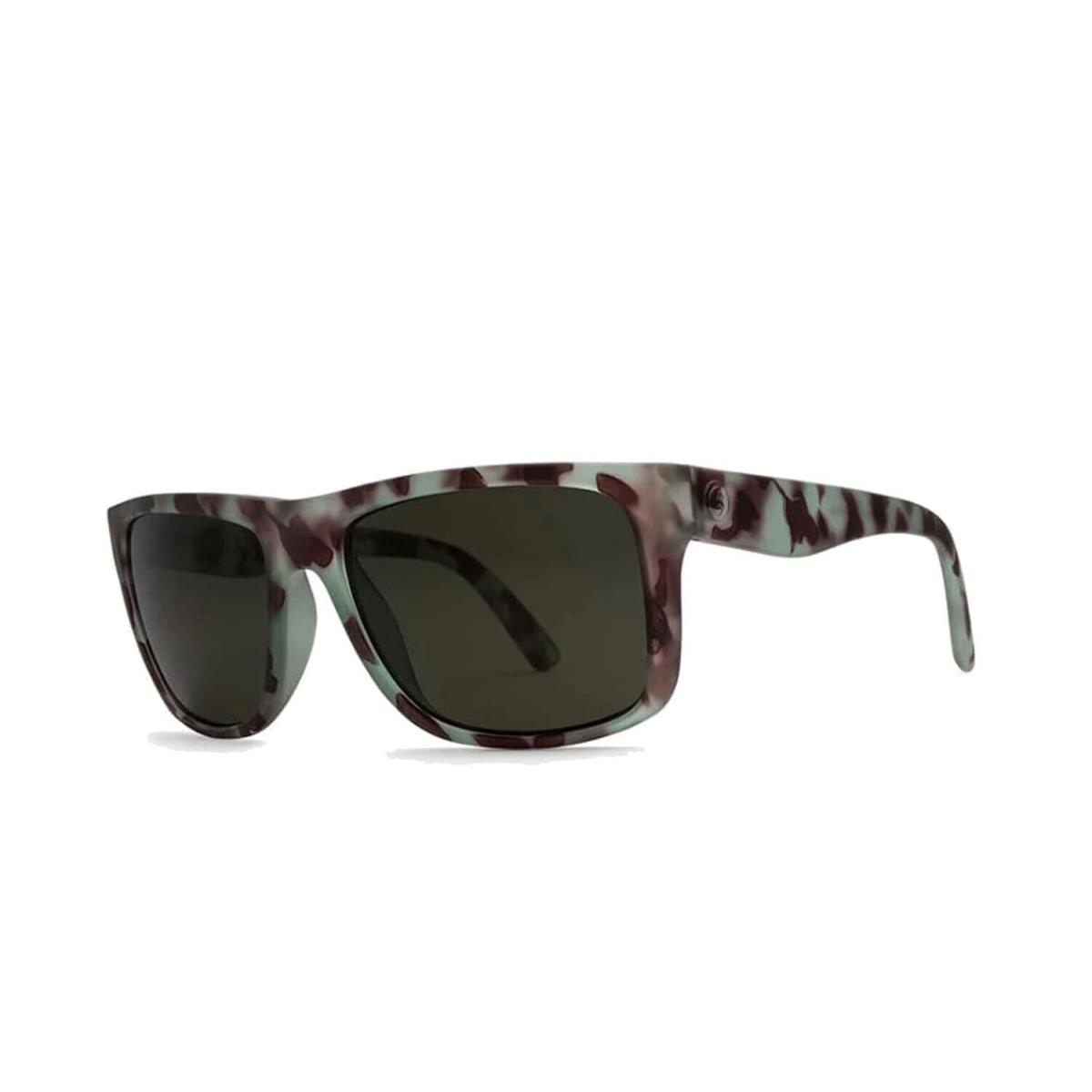 Electric Swingarm XL Sunglasses Gulf Tort with Grey Polarized Lens