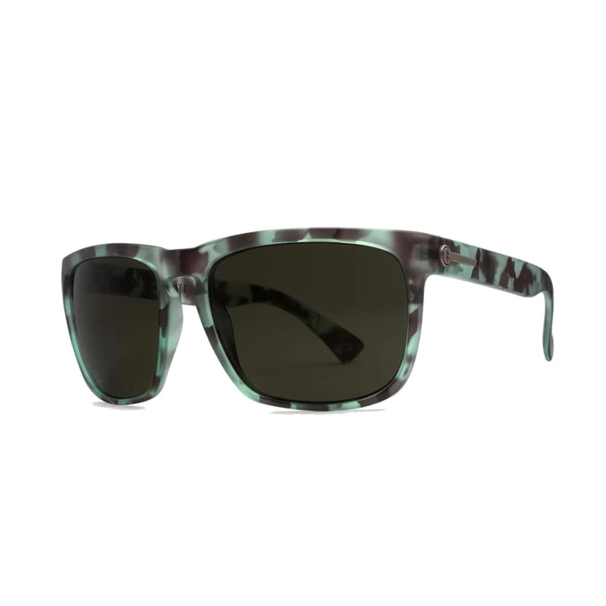 Electric Knoxville Sunglasses Gulf Tort with Grey Polarized Lens