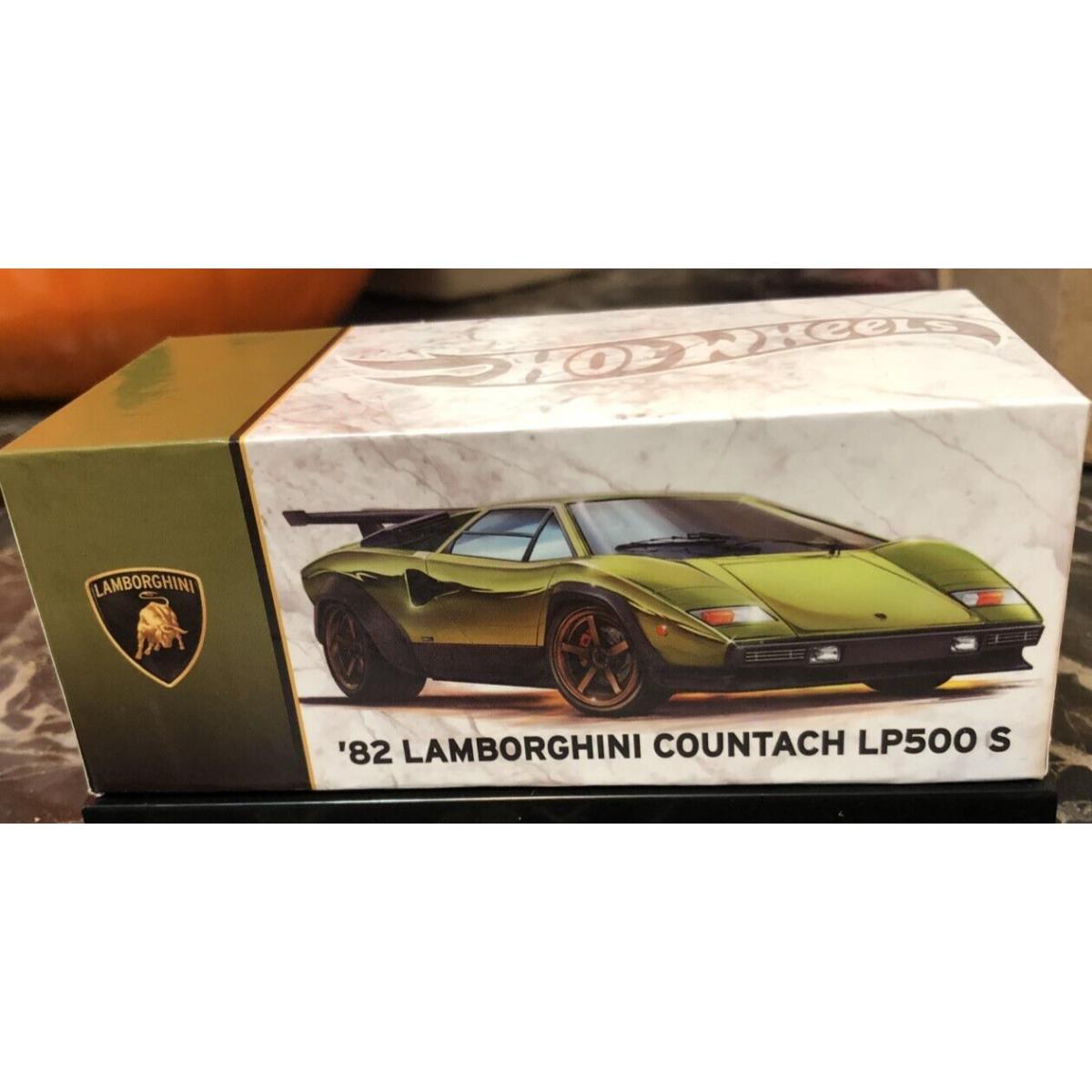 Hot Wheels 2022 HW Rlc Exclusive `82 Lamborghini Countach LP500S - Ready to Ship
