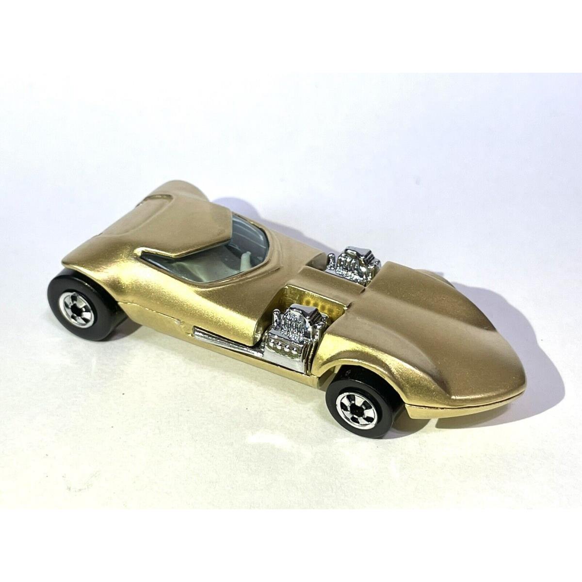 Custom Made Metallic Gold Hot Wheels Vintage Twin Mill 1994 Blackwall