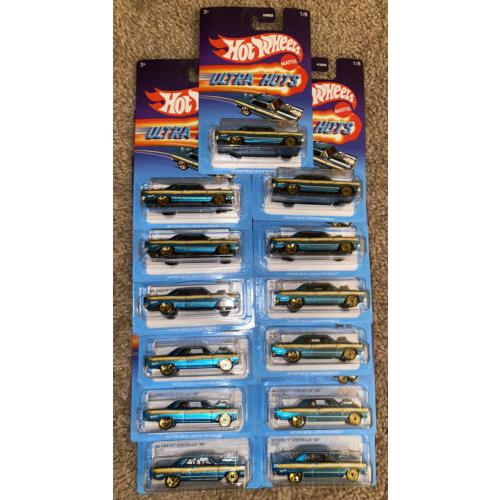 2023 Ultra Hots 64 Chevy Chevelle Hot Wheels Target Exclusive Lof of 13