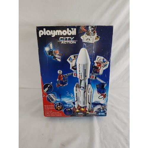 Playmobil Mission Geo Shuttle 6195 Working Lights Sounds