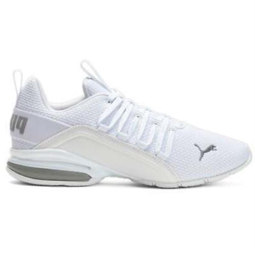 Puma Axelion Refresh Runing Mens White Sneakers Athletic Shoes 37791106 - White