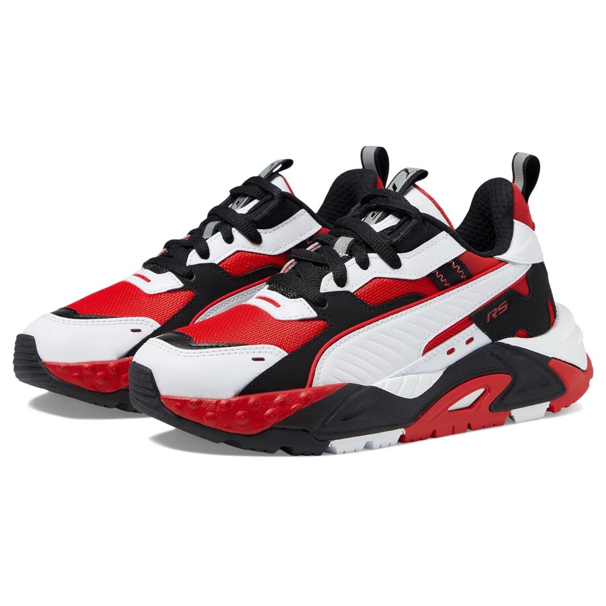 Children Unisex Sneakers Athletic Shoes Puma Kids Rs-trck Super Big Kid For All Time Red/Puma Black/Puma White