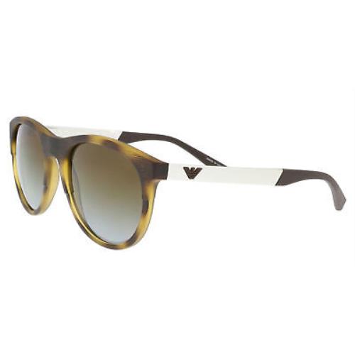 Emporio Armani sunglasses  - Havana/Silver , Havana/Silver Frame, Brown Lens 0