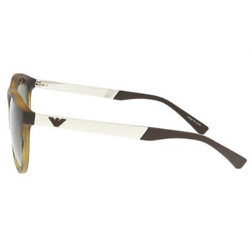 Emporio Armani sunglasses  - Havana/Silver , Havana/Silver Frame, Brown Lens 1