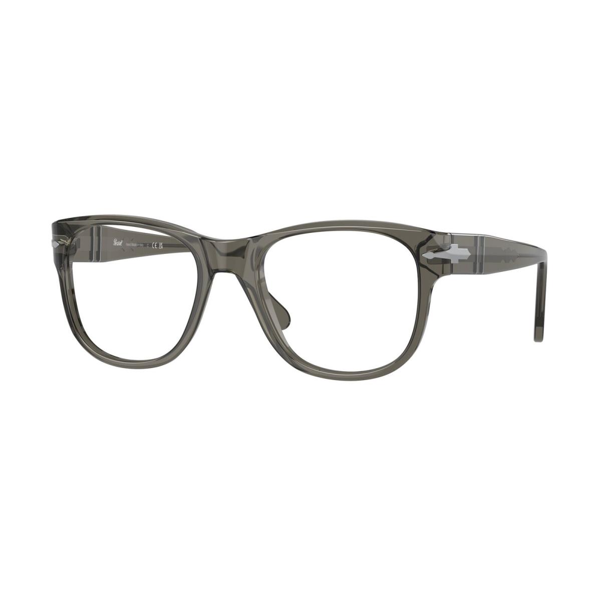 Persol PO3312V 1103 Transparent Taupe Gray Transparent 52 mm Unisex Eyeglasses