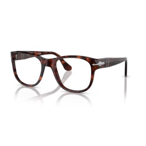 Persol 0PO3312V 24 Havana Square Unisex Eyeglasses