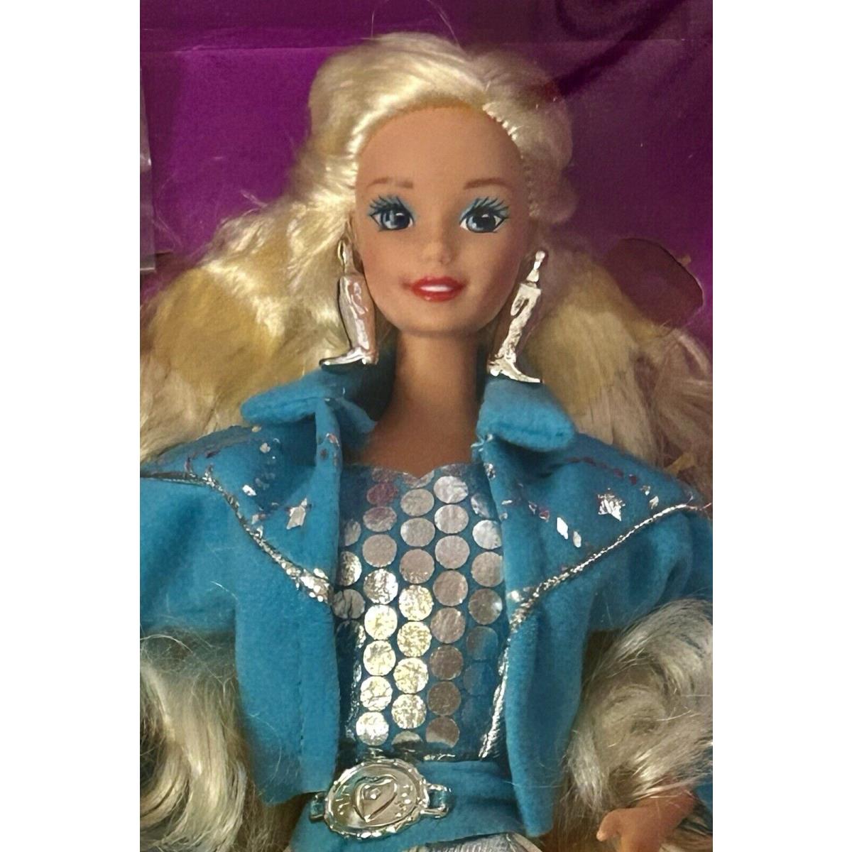 Fabulous Vintage 1993 Western Stampin` Barbie 10293