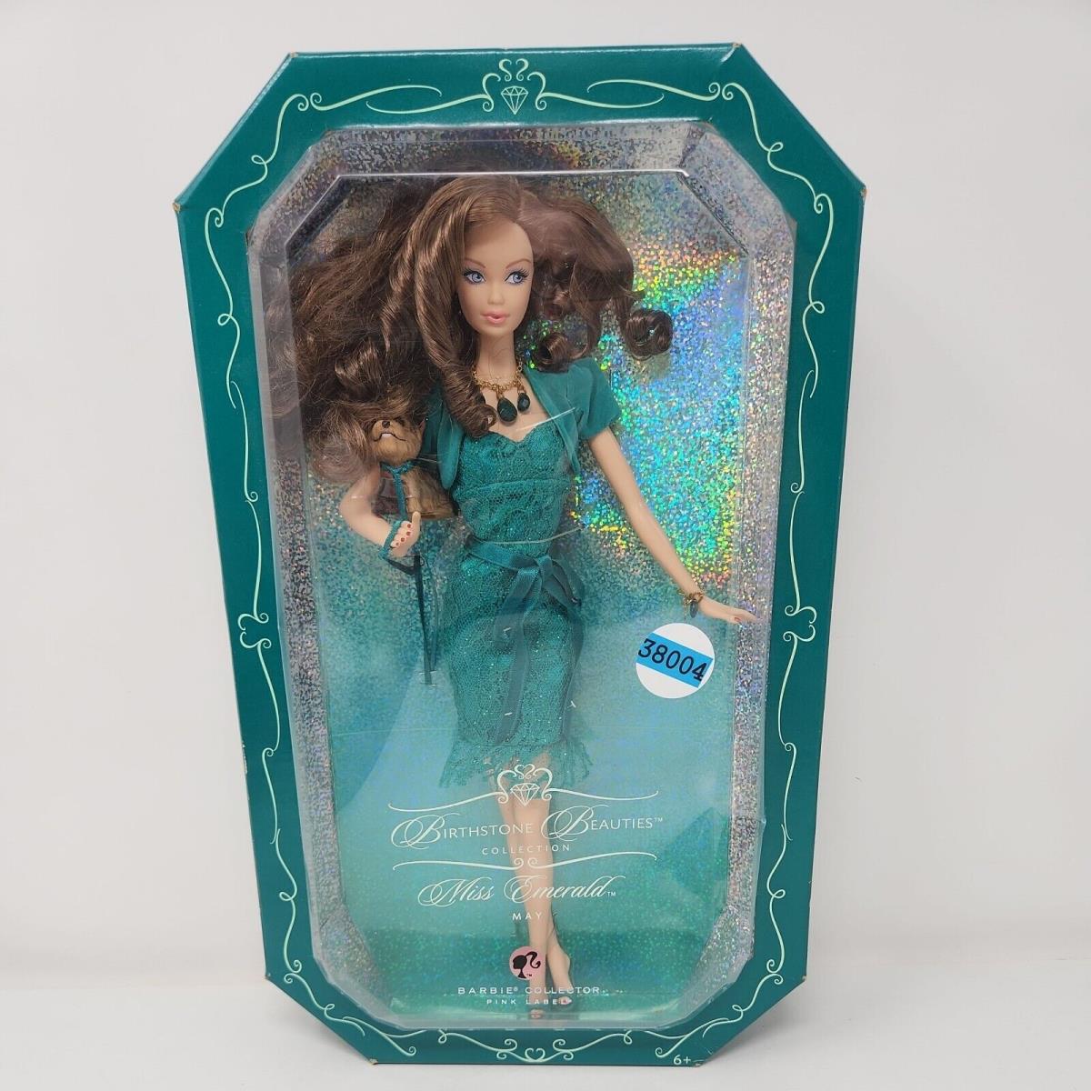 2007 Birthstone Beauties Collection Miss Emerald May Barbie Doll Mattel K8694