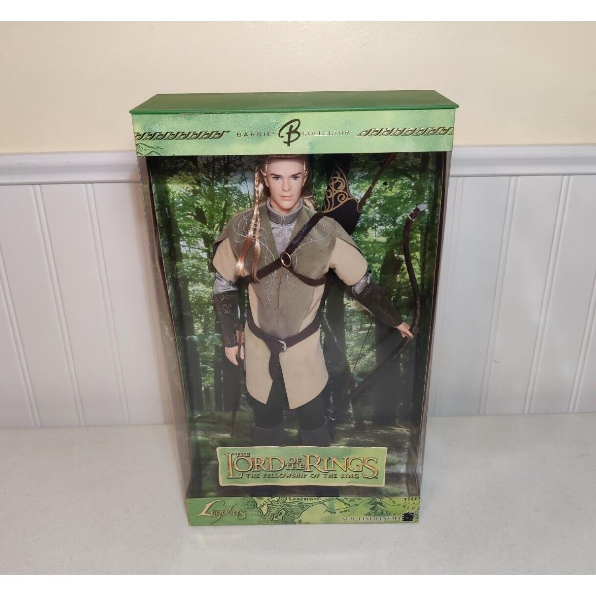 Legolas Ken Barbie Doll Lord of The Rings Fellowship of The Rings H1192