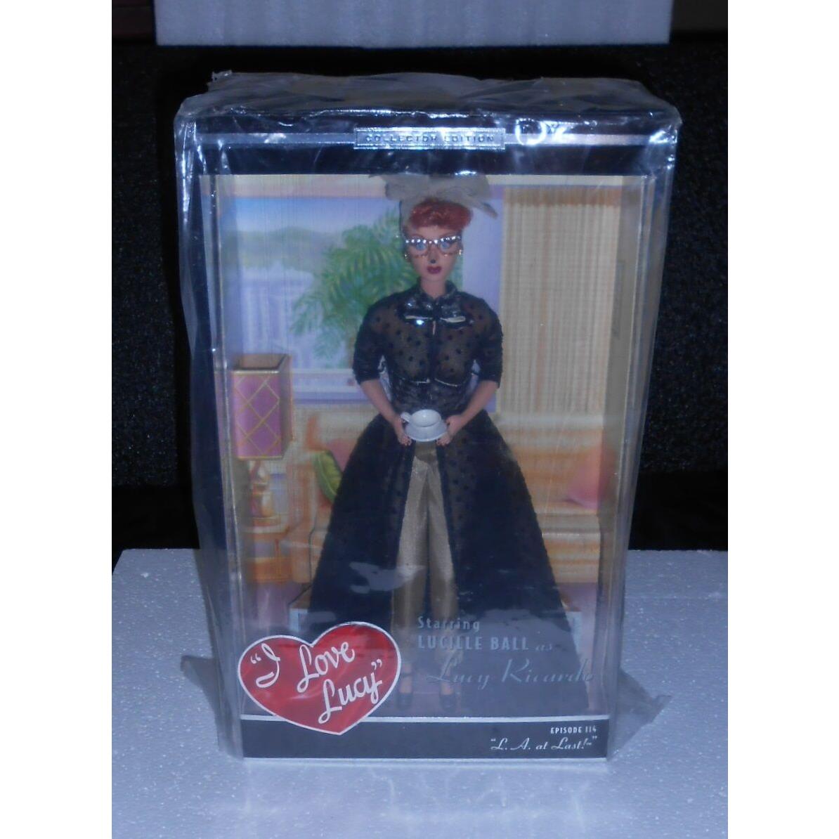 I Love Lucy Barbie L.a. AT Last B1078 Nrfb 2002 Lucy IN Hilarious Disguise