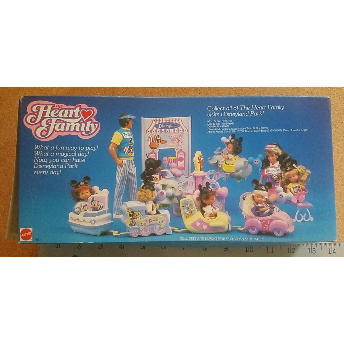 Heart Family Visits Disneyland Park Mom Baby African American Barbie Doll