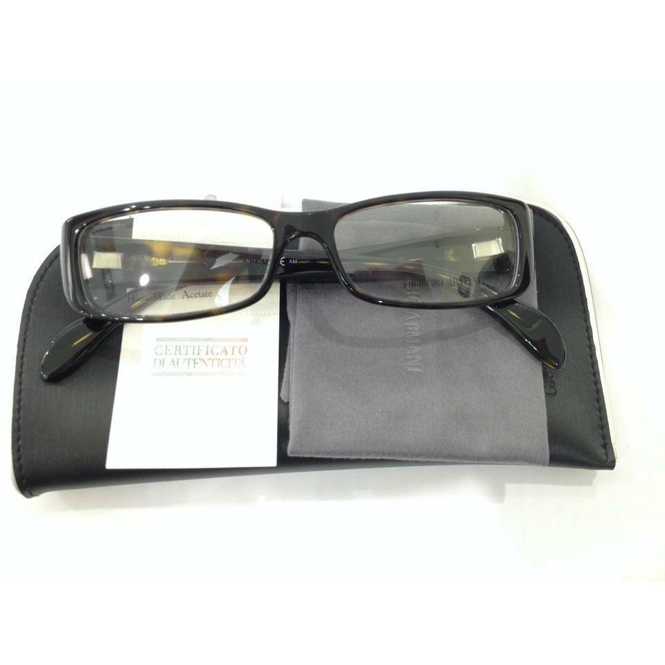 Giorgio Armani GA717 086 Dark Tortoise Plastic Eyeglasses Frame 51-14-135 Italy