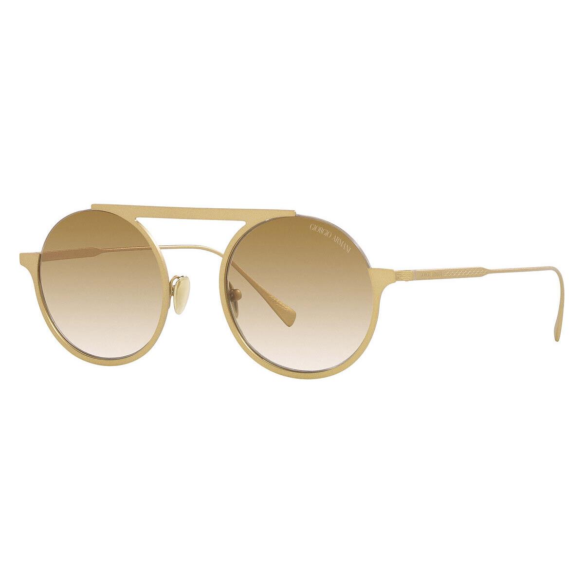 Giorgio Armani AR6146 Sunglasses Women Round 47mm