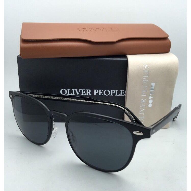 Oliver Peoples Sunglasses Sheldrake Metal 1179-S 523287 Brushed Black W/grey